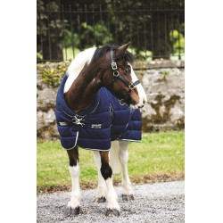 Couverture d'écurie Horseware Rambo Cosy 400g Marine / beige Bleu Couverture d'écurie Horseware Rambo Cosy 400g Marine / beige Bleu