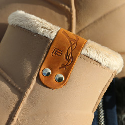 Boots Pénélope Caramel Marron