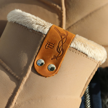 Boots Pénélope Caramel Marron