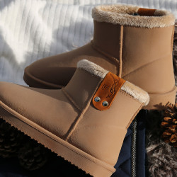 Boots Pénélope Caramel Marron