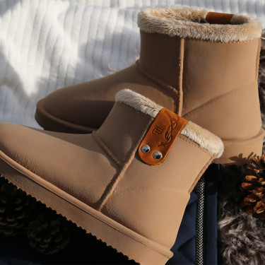 Boots Pénélope Caramel Marron