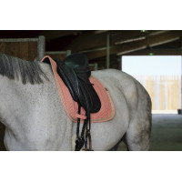 Tapis de selle Equithème Softy Saumon