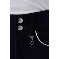 Kinderbroek voor paardrijden met zitvlak Horze Aubrey Donker marineblauw Kinderbroek voor paardrijden met zitvlak Horze Aubrey Donker marineblauw