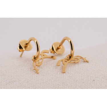Boucles d'oreilles Créoles Pénélope Léonie Boucles d'oreilles Créoles Pénélope Léonie