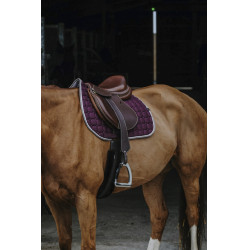 Tapis de selle Equithème Orion Prune Violet