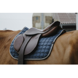 Tapis de selle Equithème Orion Bleu canard