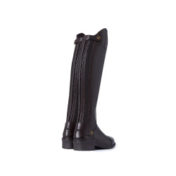 Bottes d'équitation cuir Genève femme Horze Marron