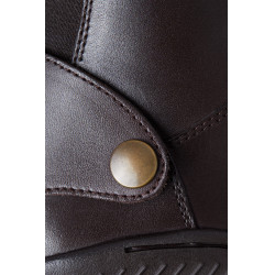 Bottes d'équitation cuir Genève femme Horze Marron