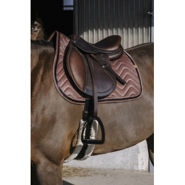 Tapis de selle Equithème Glossy Vieux rose Tapis de selle Equithème Glossy Vieux rose