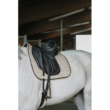 Tapis de selle Equithème Glossy Beige Tapis de selle Equithème Glossy Beige