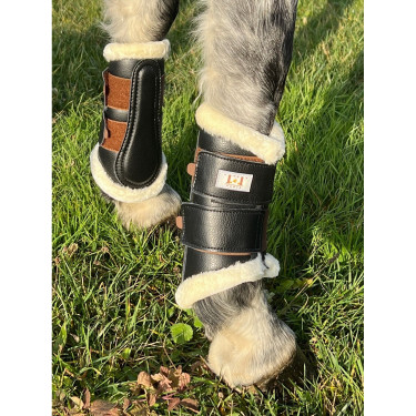 Guêtres dressage antérieurs T de T Guêtres dressage antérieurs T de T