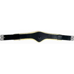Sangle anatomique cuir mouton T de T Noir