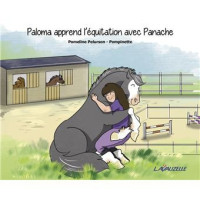 Paloma apprend l'équitation avec Panache Paloma apprend l'équitation avec Panache