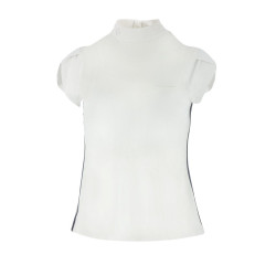 Polo Equithème Ocala Blanc