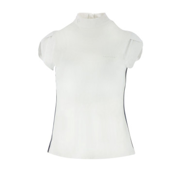 Polo Equithème Ocala korte mouwen Wit