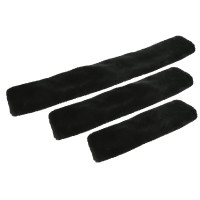 Fourreau de sangle Equi-Theme Teddy Noir Fourreau de sangle Equi-Theme Teddy Noir