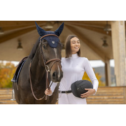 Polo Equi-Theme Mesh manches longues coupe cintrée Polo Equi-Theme Mesh manches longues coupe cintrée