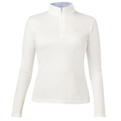 Polo Equi-Theme Mesh manches longues coupe cintrée