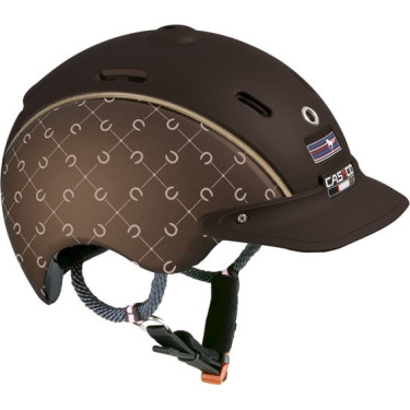 Casque Casco Choice Brun Mat