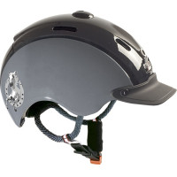 Casque Casco Nori Noir / licorne