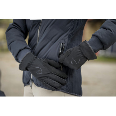 Gants Equithème Flocon Noir Gants Equithème Flocon Noir