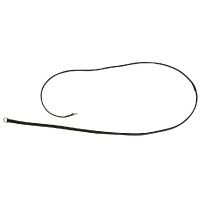 Lederen gogue-teugels Riding World Zwart