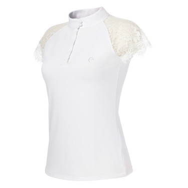 Polo Equithème Hongkong Blanc