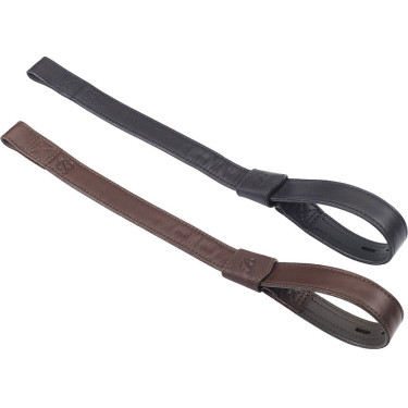 Lederen / synthetische Bates stijgbeugelriemen met haken Lederen / synthetische Bates stijgbeugelriemen met haken