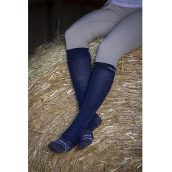 Equithème Technic Sokken Marineblauw Equithème Technic Sokken Marineblauw