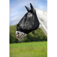 Vliegenmasker Lycra® Equithème Zwart