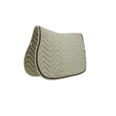 Zadeldek Equithème Chevron Grijs