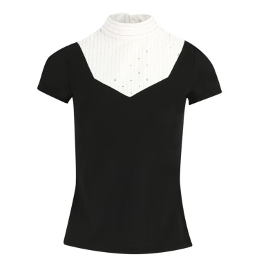 Polo Equithème Lerma korte mouwen Zwart Polo Equithème Lerma korte mouwen Zwart