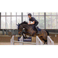 Tapis LeMieux EuroJump Soft Shell antidérapant Bleu marine