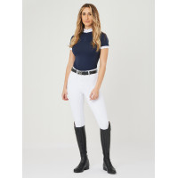 Pantalon Pull On LeMieux Demi Bregging siège intégral Blanc Pantalon Pull On LeMieux Demi Bregging siège intégral Blanc