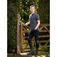 Polo Elite Zip LeMieux heren Zwart Polo Elite Zip LeMieux heren Zwart