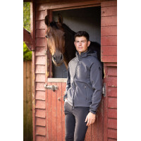 Veste softshell  Elite LeMieux homme Anthracite Gris Veste softshell  Elite LeMieux homme Anthracite Gris
