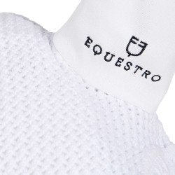 Bonnet chasse-mouches long Equestro Blanc