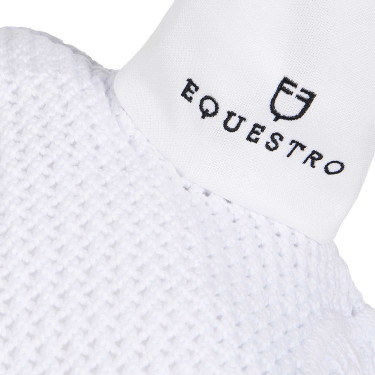 Bonnet chasse-mouches long Equestro Blanc