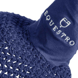 Bonnet chasse-mouches long Equestro Bleu marine Bonnet chasse-mouches long Equestro Bleu marine