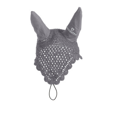 Bonnet chasse-mouches long Equestro Gris Bonnet chasse-mouches long Equestro Gris