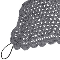 Bonnet chasse-mouches long Equestro Blanc Bonnet chasse-mouches long Equestro Blanc
