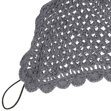 Bonnet chasse-mouches long Equestro Gris Bonnet chasse-mouches long Equestro Gris
