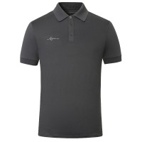 Polo techniek Covalliero Grafiet Grijs Polo techniek Covalliero Grafiet Grijs