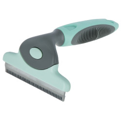 Brosse pour pelage Kerbl Turquoise Bleu