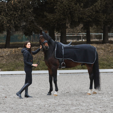 Fleece zadeldeken Kiel Horze Fleece zadeldeken Kiel Horze