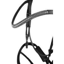 Anatomisch hoofdstel Horze Highbury frontriem met strass Anatomisch hoofdstel Horze Highbury frontriem met strass