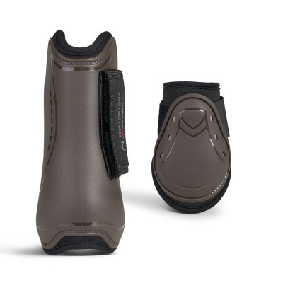 Guêtres et protège-boulets Horze Armour Airflow Marron foncé