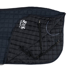 Couverture d'écurie B Vertigo Theo 150 g Bleu marine foncé Couverture d'écurie B Vertigo Theo 150 g Bleu marine foncé