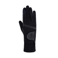 Gants d'hiver Horze Sage femme protection montante poignets Noir Gants d'hiver Horze Sage femme protection montante poignets Noir