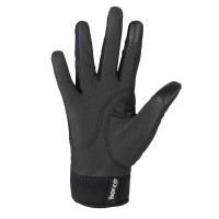 Gants extensibles Horze femme poignets néoprène Noir